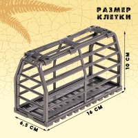 Квадроцикл &laquo;Дино&raquo;, инерционный, 1:16, с динозавром, световые и звуковые эффекты