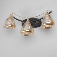 Бра "Солара" 3х14 40Вт черный 47х20х21,5см Бра "Солара" 3х14 40Вт черный 47х20х21,5см