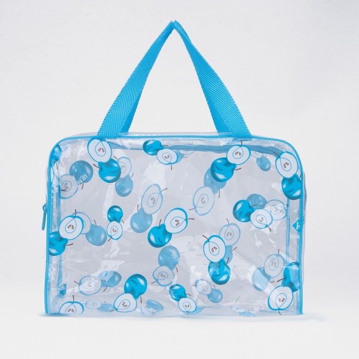 Косметичка на молнии, цвет голубой Косметичка на молнии, цвет голубой