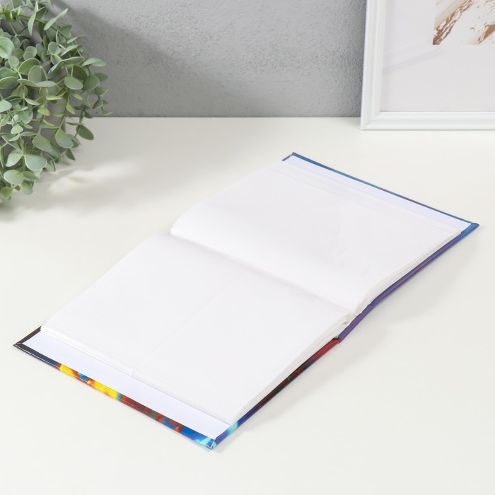 Фотоальбом на 200 фото 10х15 см,  "liquid metal flowers 1"