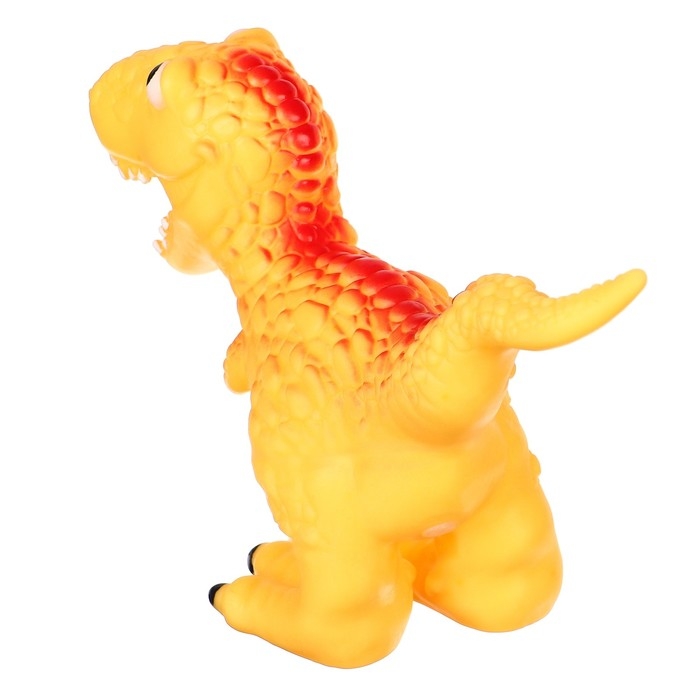 Резиновая игрушка для ванны &laquo;Динозавр: Тираннозавр&raquo;, 22 см, с пищалкой, Крошка Я