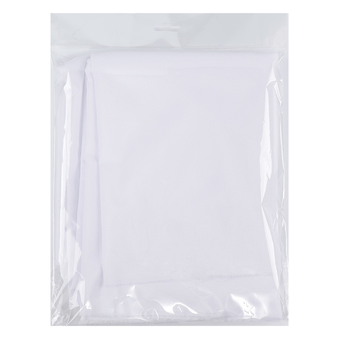 Лоскут ткань сорочечная, цвет белый, 100 &times; 150 см