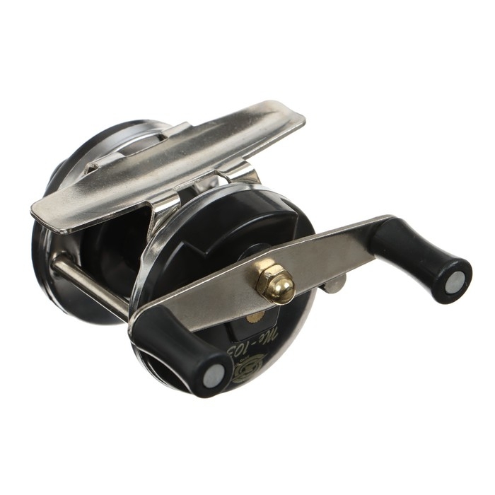 Катушка мультипликаторная, металл-пластик, переключатель 3 режима, цвет черный, 103 Катушка мультипликаторная, металл-пластик, переключатель 3 режима, цвет черный, 103