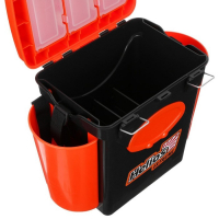 Ящик зимний Helios FishBox 10 л, односекционный, цвет оранжевый Ящик зимний Helios FishBox 10 л, односекционный, цвет оранжевый