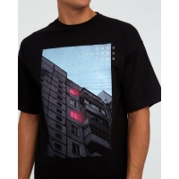 Футболка KAFTAN "Окна", черный, р. 50 Футболка KAFTAN "Окна", черный, р. 50