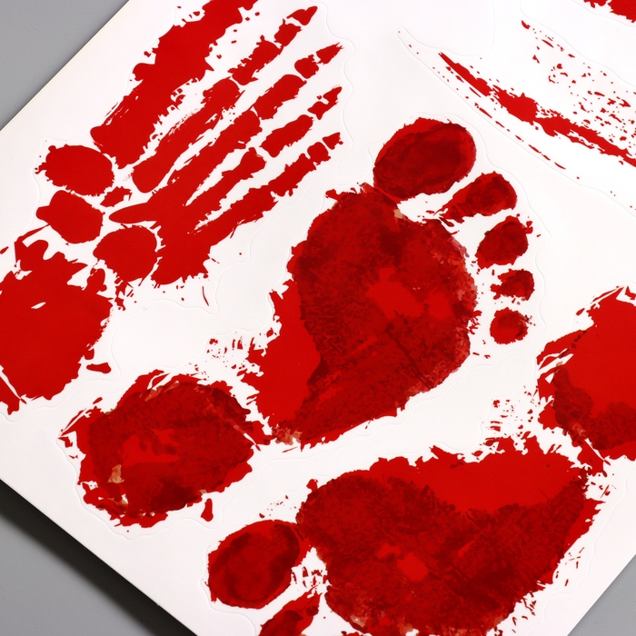 Наклейка 3Д интерьерная Хоррор 35*25см Наклейка 3Д интерьерная Хоррор 35*25см