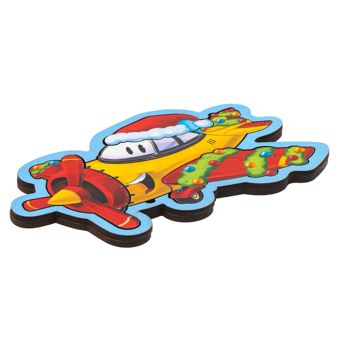 Головоломка деревянная на новый год «Новый год! Самолёт с подарками» Головоломка деревянная на новый год «Новый год! Самолёт с подарками»