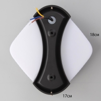 Светильник "Баррел" 2хLED 10Вт 4000К IP66 черный 18х5,2х17 см Светильник "Баррел" 2хLED 10Вт 4000К IP66 черный 18х5,2х17 см