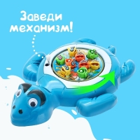 Рыбалка заводная &laquo;Морские жители&raquo;: 9 рыбок, 2 удочки, МИКС