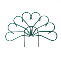 Ограждение декоративное, 62 × 450 см, 5 секций, металл, зелёное, «Павлин-2», Greengo Ограждение декоративное, 62 × 450 см, 5 секций, металл, зелёное, «Павлин-2», Greengo