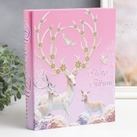 Фотоальбом на 200 фото 10х15 см "Олени с цветочными рогами" в коробке МИКС 26,5х20,5х5,5 см 786747 Фотоальбом на 200 фото 10х15 см "Олени с цветочными рогами" в коробке МИКС 26,5х20,5х5,5 см 786747