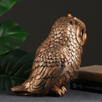 Копилка "Сова средняя" бронза, 25х20х30см Копилка "Сова средняя" бронза, 25х20х30см