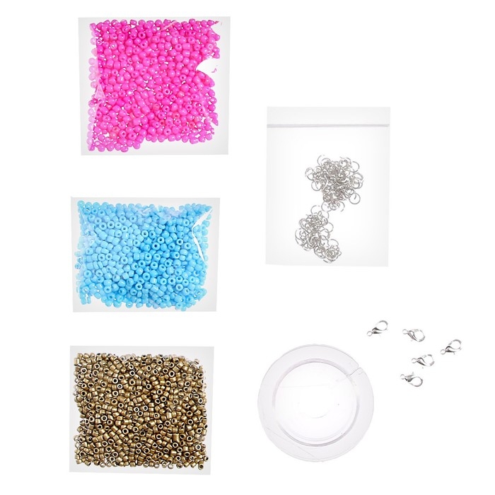 Набор для бисероплетения &laquo;Украшение из бисера&raquo;, сердечки