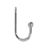 Крючок мебельный ТУНДРА TKD017, двухрожковый, хром Крючок мебельный ТУНДРА TKD017, двухрожковый, хром