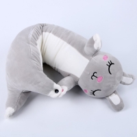 Подушка для путешествий мягкая игрушка &laquo;Зайка&raquo;, 70 см