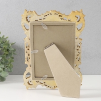 Фоторамка полистоун 10х15 см "Орели" золото 16х1,6х22,8 см