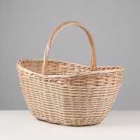 Корзина &laquo;Грибная&raquo;, 12 л, дно 19&times;29 см, верх 30&times;49 см, H=20/23/34, ива