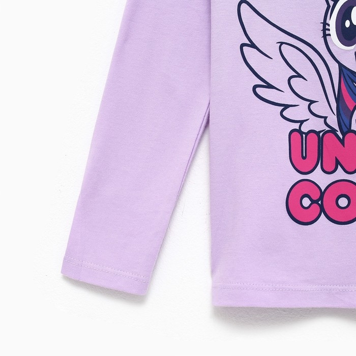 Футболка с длинным рукавом &laquo;Искорка&raquo;, My Little Pony, рост 122-128