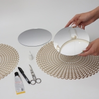 Набор интерьерных зеркал для декорирования, 5 шт, d 22 см Набор интерьерных зеркал для декорирования, 5 шт, d 22 см