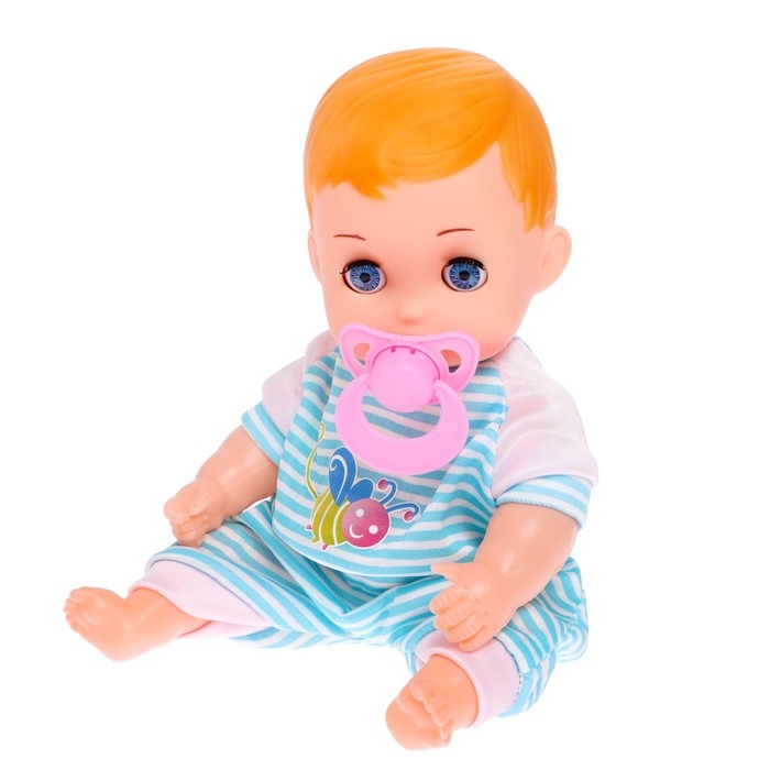 Пупс &laquo;Коля&raquo; со звуком, в костюмчике МИКС