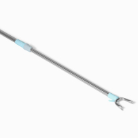 Съёмник для съема одежды, раздвижной L=85-155 см, цвет МИКС Съёмник для съема одежды, раздвижной L=85-155 см, цвет МИКС