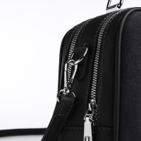 Сумка-саквояж на молнии, цвет серый Сумка-саквояж на молнии, цвет серый