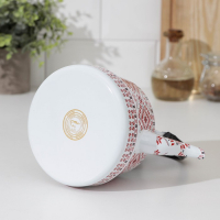 Чайник эмалированный &laquo;Скандинавия&raquo;, 1,1 л, 19&times;14&times;21 см, индукция, цвет белый