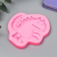 Молд силикон "Динозаврик - страшилка" 1,2х7х7,8 см Молд силикон "Динозаврик - страшилка" 1,2х7х7,8 см