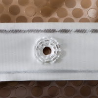 Штора для ванной Доляна &laquo;Диско 3D&raquo;, 180&times;180 см, EVA, цвет коричневый