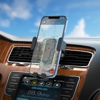 Автомобильный держатель Hoco CA103, телескопический, для 4.5-7", серый Автомобильный держатель Hoco CA103, телескопический, для 4.5-7", серый