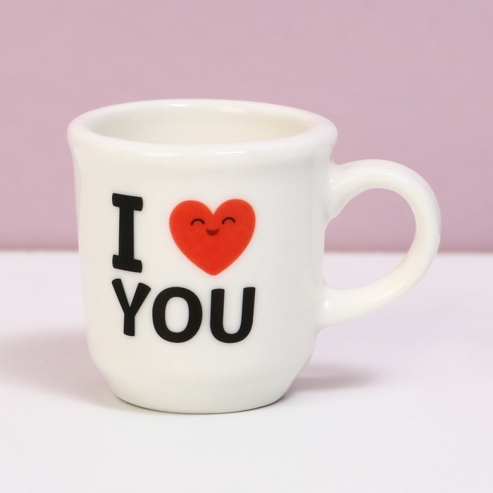 Кружка, сувенир &laquo;Моей половинке&raquo;, 30 мл