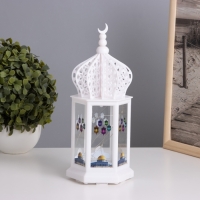 Светильник "Восточные мотивы" 3хААА белый 9,4х11х24,5см Светильник "Восточные мотивы" 3хААА белый 9,4х11х24,5см