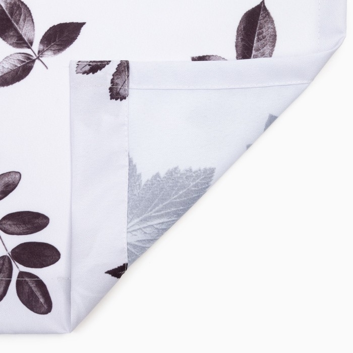 Комплект штор для кухни с подхватами Этель "Impression" 145х180 см - 2 шт, 100% п/э