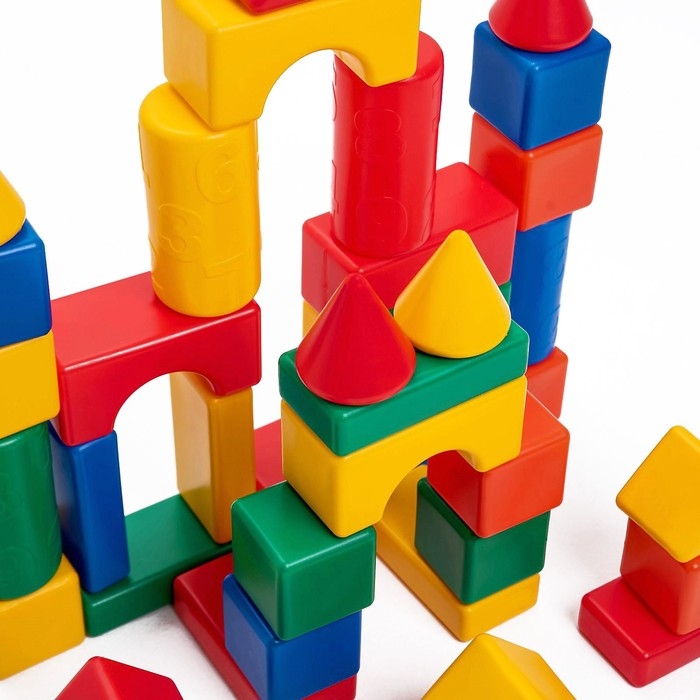 Строительный набор, 36 элементов, 60 × 60 мм Строительный набор, 36 элементов, 60 × 60 мм