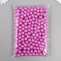 Набор бусин "Жемчуг" d 12 мм, 250 гр, сиреневый Набор бусин "Жемчуг" d 12 мм, 250 гр, сиреневый