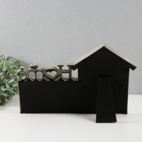 Фоторамка пластик на 2 фото 10х15 см "Домик" серая 25х35х2 см Фоторамка пластик на 2 фото 10х15 см "Домик" серая 25х35х2 см