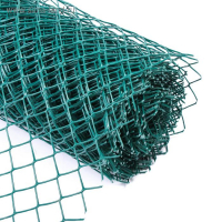 Сетка садовая, 1,5 &times; 20 м, ячейка ромб 40 &times; 40 мм, пластиковая, зелёная, Greengo
