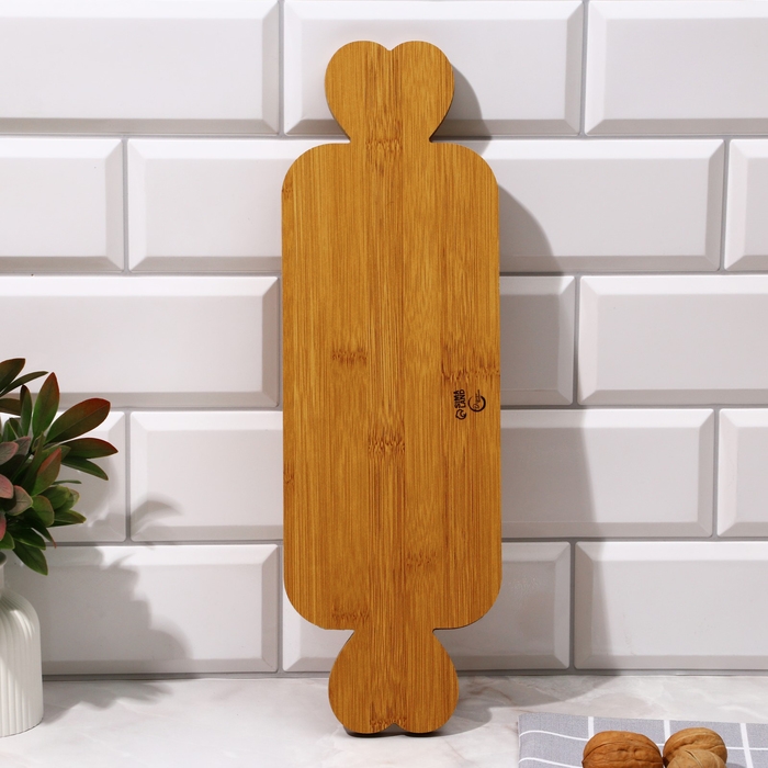 Менажница, набор 2 шт., дерево &laquo;Посуда: домашние мелочи&raquo;, домик 24х21 см., мена жница 40х12.3 см.