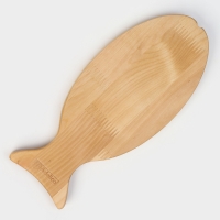 Доска разделочная и для подачи «Рыбка», 27,5×12×1,8 см, берёза Доска разделочная и для подачи «Рыбка», 27,5×12×1,8 см, берёза