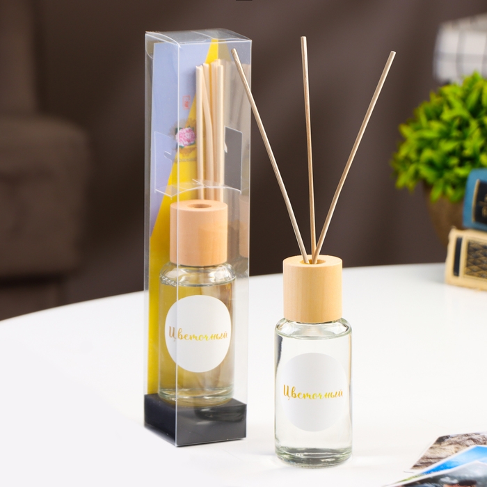 Диффузор ароматический Диффузор ароматический "Модерн", 50 мл, цветочный, "Богатство Аромата"