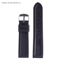 Ремешок для часов "Соломон" 20 мм, силикон, l-20 см, черный Ремешок для часов "Соломон" 20 мм, силикон, l-20 см, черный