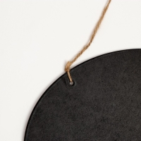 Доска меловая для рисования и записей, 30 &times; 22 &times; 0,3 см, набор мелков и губка