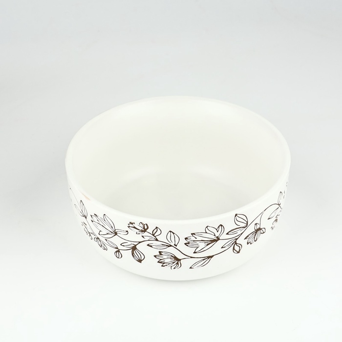 Тарелка глубокая «Цветочная поляна», 15 х 7 см, 700 мл Тарелка глубокая «Цветочная поляна», 15 х 7 см, 700 мл