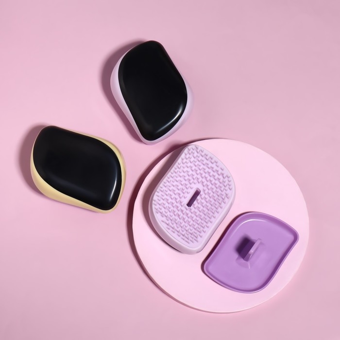 Расчёска массажная, с крышкой, 5 × 9 см, PVC-коробка, цвет МИКС Расчёска массажная, с крышкой, 5 × 9 см, PVC-коробка, цвет МИКС