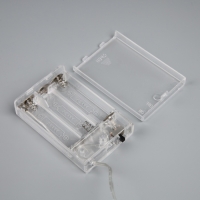 Гирлянда &laquo;Нить-гроздь&raquo; 60 см, нить прозрачная, &laquo;Красочные шары&raquo;, 30 LED, 4.5 В, батарейки ААх3 (нет в комплекте), свечение тёплое белое