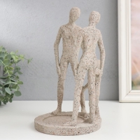 Сувенир полистоун подставка "Песочные люди. Семейный круг" d-8,5 см 24,5х14х14 см Сувенир полистоун подставка "Песочные люди. Семейный круг" d-8,5 см 24,5х14х14 см