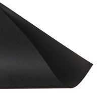 Бумага цветная А4 50 листов, 80 г/м&sup2; BG, черная