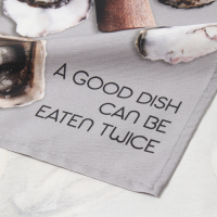 Набор полотенец "Этель" Fish dish 4 шт, 100% хлопок