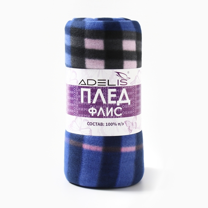 Плед Штиль 150х200см, флис 160г/м, пэ100% Плед Штиль 150х200см, флис 160г/м, пэ100%