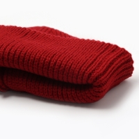 Шапка бини женская MIST, красный, р. 56 Шапка бини женская MIST, красный, р. 56